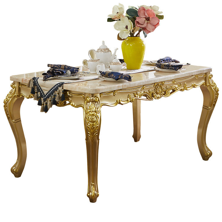 ビクトリア長方形のテーブルセット1/2/5/7ピース自宅で使用するためのダイニングセット