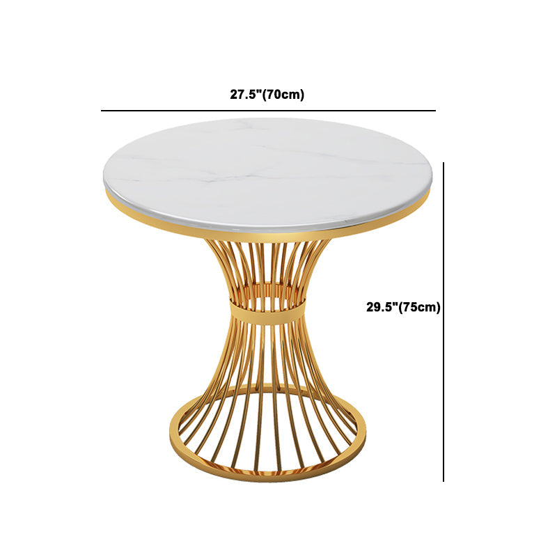 Moderne stijl stenen dinerset rond 1/2/3/5 stukken dinerset voor thuisgebruik