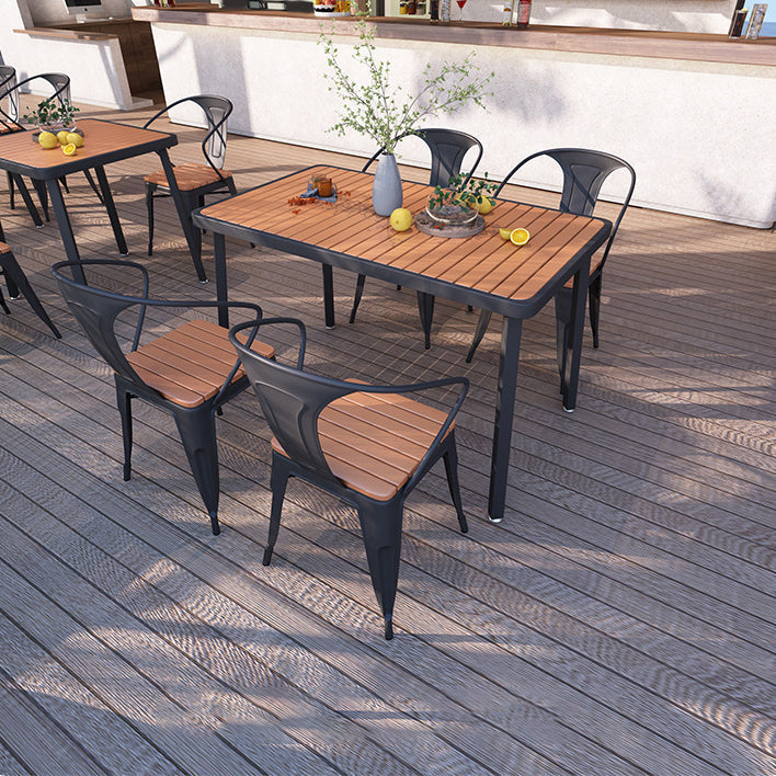 Moderne rechthoektafel ingesteld 1/2/5/7 stukken Dinerset voor keuken