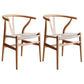 Moderne eetgelegenheid 1/2/4/5 PCS Massieve houten eettafel en stoelen