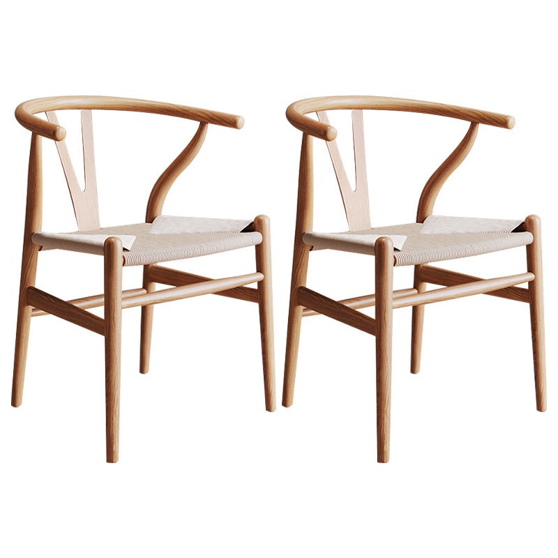 Moderne eetgelegenheid 1/2/4/5 PCS Massieve houten eettafel en stoelen