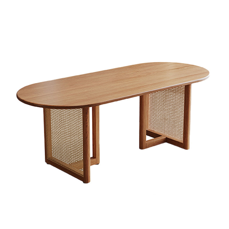 Moderne eetgelegenheid 1/2/4/5 PCS Massieve houten eettafel en stoelen