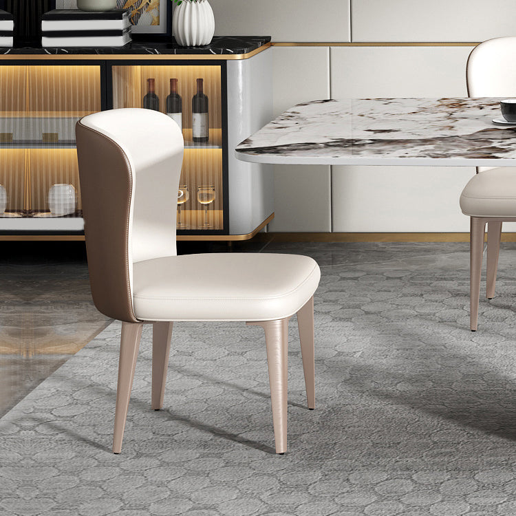 Conjunto de mesa de comedor de piedra sinterizada contemporánea Rectángulo 1/2/5/7 Piezas Juego de comedor