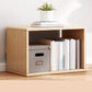 Contemporary Bookshelf Wood Closed Back Shelf Bookcase for Study Room