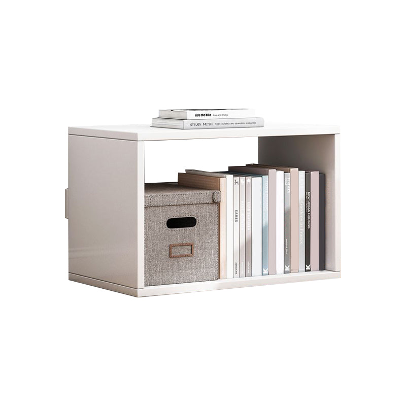 Contemporary Bookshelf Wood Closed Back Shelf Bookcase for Study Room