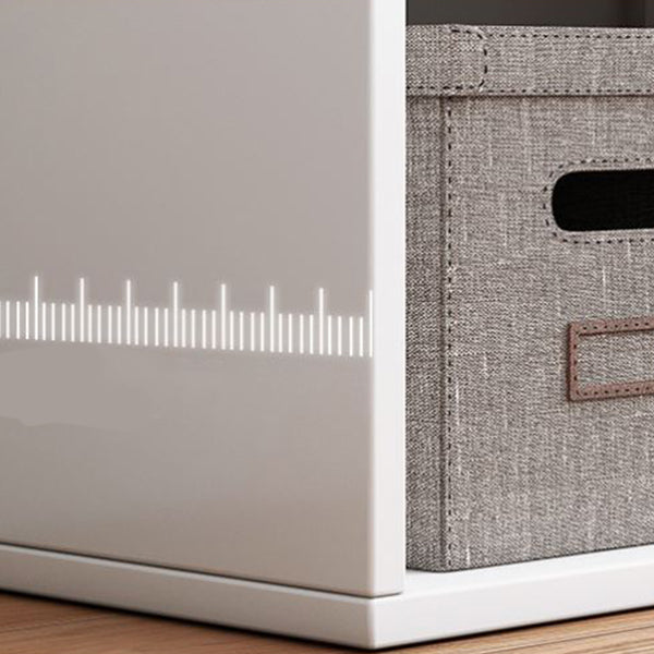 Contemporary Bookshelf Wood Closed Back Shelf Bookcase for Study Room