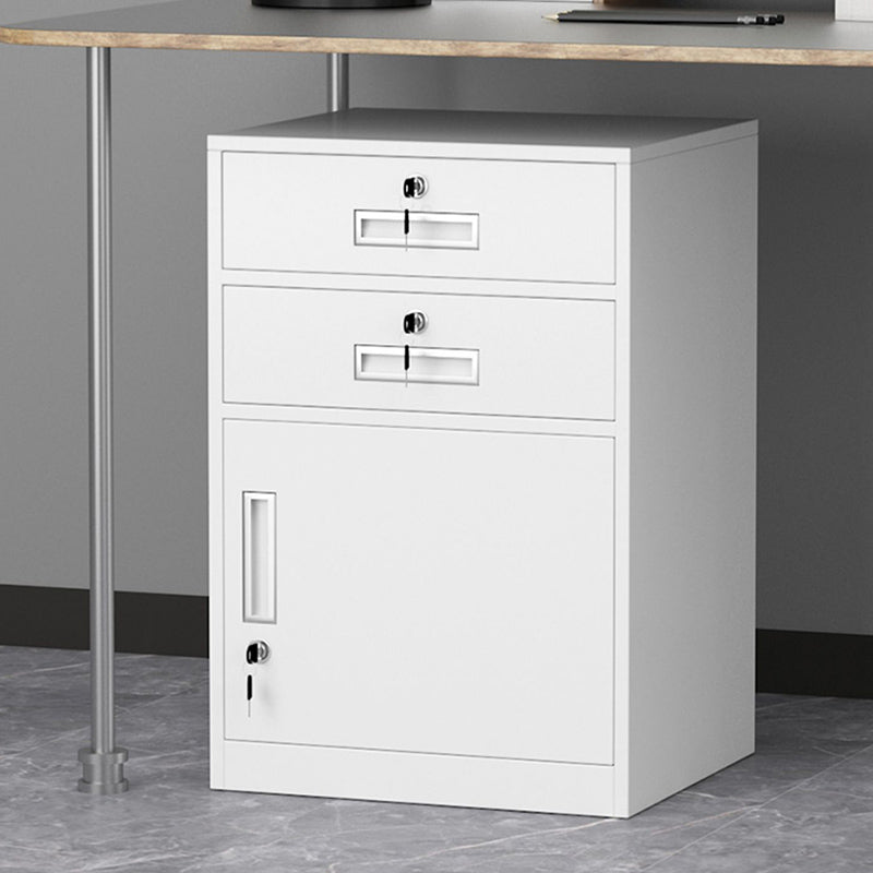 Modern Cabinet Metal Locking Drawers and Storage File Cabinet Clearhalo 'Filing Cabinets' 'filling_cabinets' 'furn' 'furn_filling_cabinets' 'Furniture' 'Office Furniture' 6024679