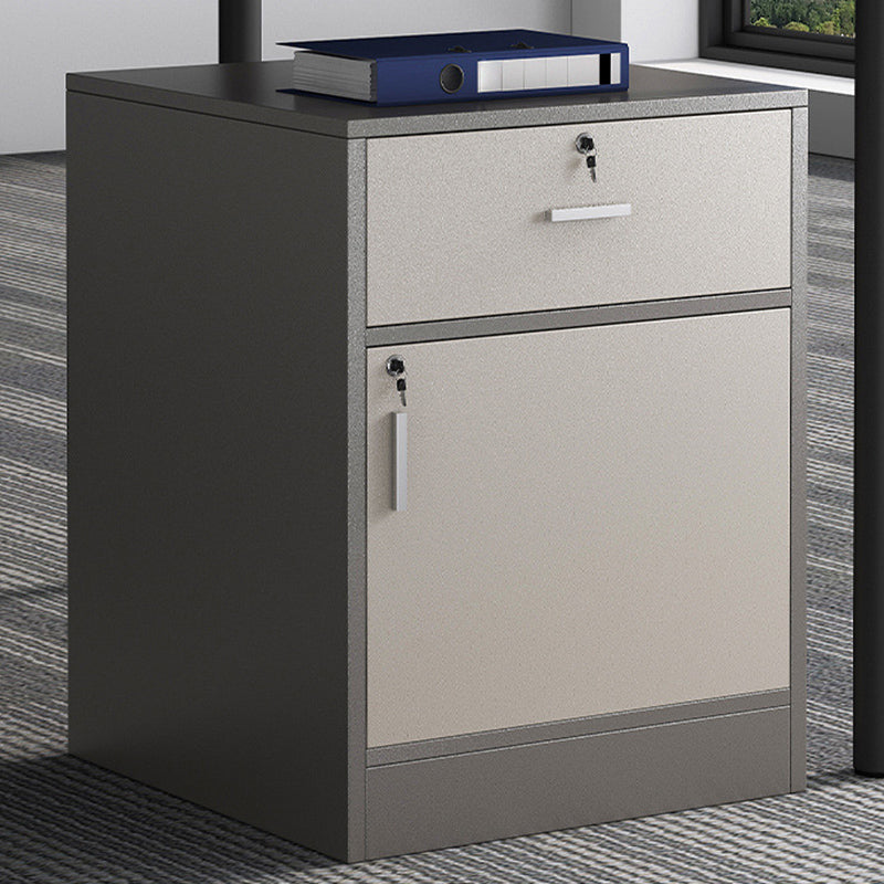 Leisure File Cabinet Color Block Wood Locking Drawers File Cabinet Coffee 1 Clearhalo 'Filing Cabinets' 'filling_cabinets' 'furn' 'furn_filling_cabinets' 'Furniture' 'Office Furniture' 6024702