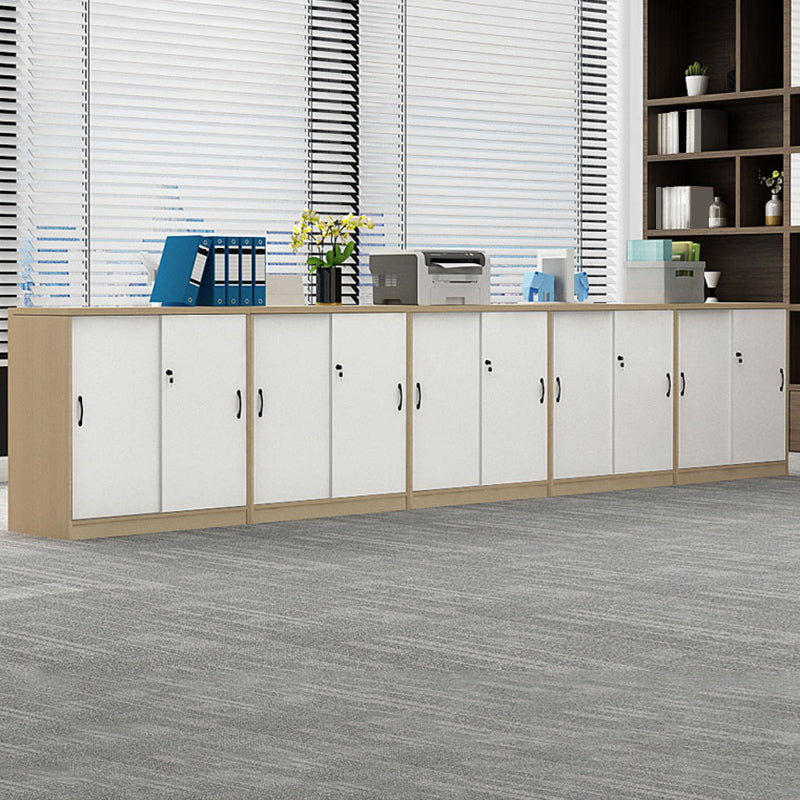 Babor de archivos de madera de archivo lateral de estilo moderno para la oficina en casa