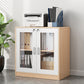 Modern Wood Cabinet Drawers Wood File Cabinet for Home Office 35.4"L x 15.7"W x 31.9"H Wood Clearhalo 'Filing Cabinets' 'filling_cabinets' 'furn' 'furn_filling_cabinets' 'Furniture' 'Office Furniture' 6024826