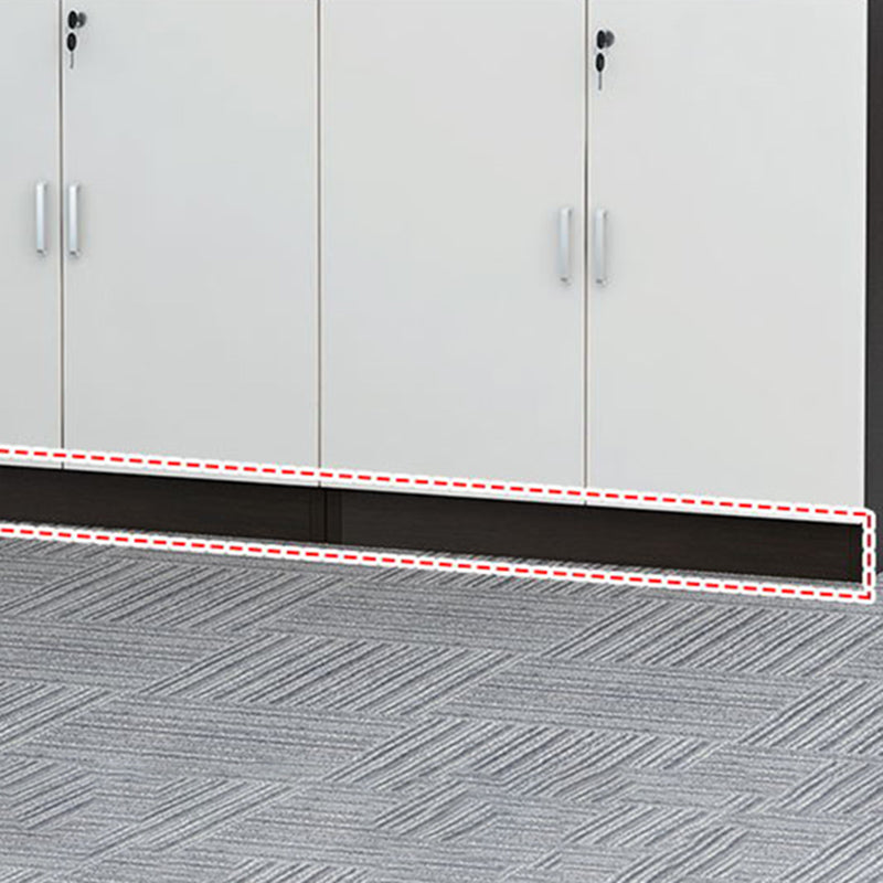 Gabinetto del file Office verticale per ripiani di archiviazione in legno moderno con blocco