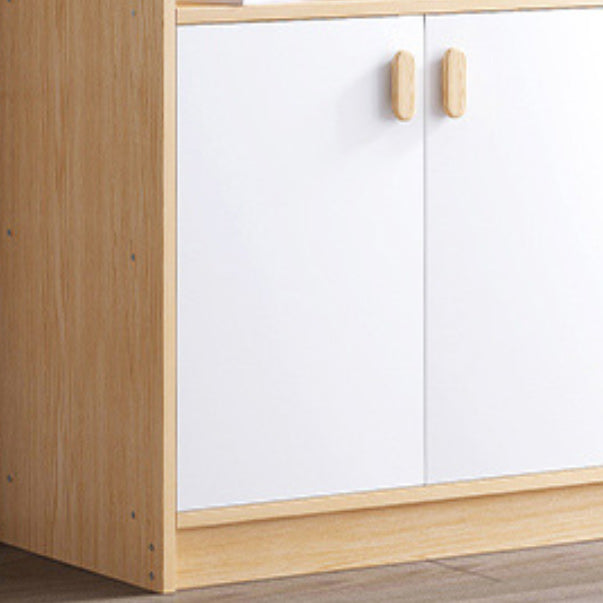 Armoire à accent moderne avec étagères et portes armoires résistantes à l'eau