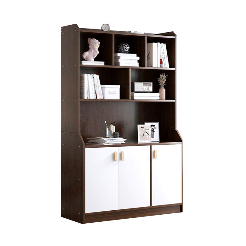 Armoire à accent moderne avec étagères et portes armoires résistantes à l'eau