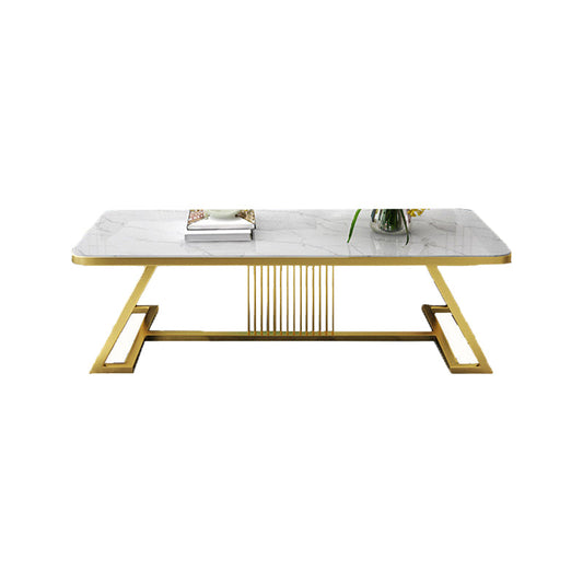 Tavolino da cocktail top in pietra glam cavalletto tavolino