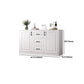 Contemporary White Wooden Accent Cabinet with Doors and Drawers Clearhalo 'Cabinets & Chests' 'cabinets_chests' 'furn' 'furn_cabinets_chests' 'Furniture' 'Living Room Furniture' 6025107