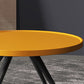 Pine Wood 4 Legs Coffee Table Modernism Round Tray Table Cocktail Table Clearhalo 'Coffee & Accent Tables' 'Coffee Tables' 'coffee_tables' 'furn' 'furn_coffee_tables' 'Furniture' 'Living Room Furniture' 6025131