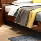 Traditional Metal Panel Rectangular with Headboard Standard Bed