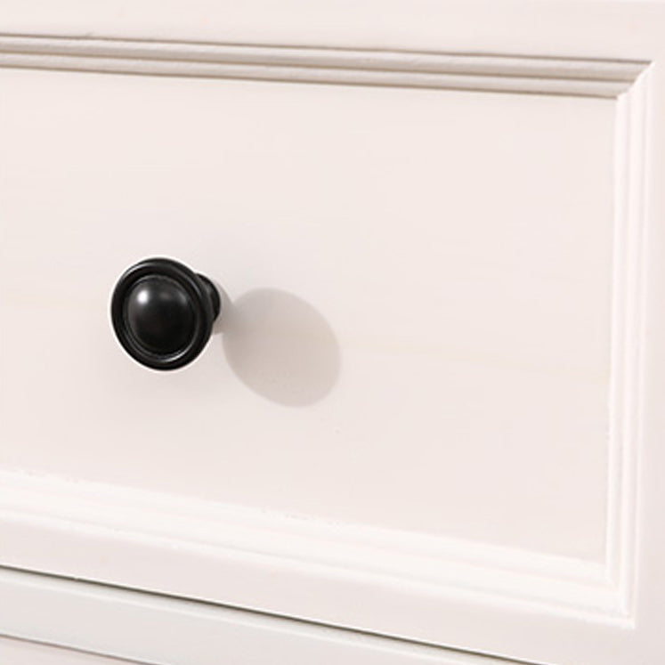 Mobile moderno accento con cassetti e cabine per le gambe cabriole in legno