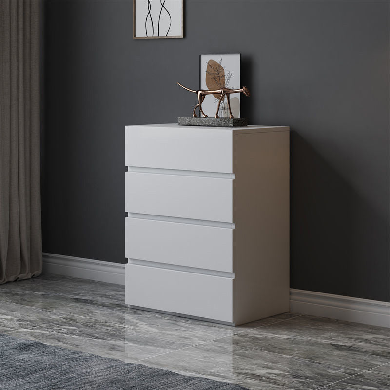 Contemporary Chest with Wooden Drawers Water Resistant Chest