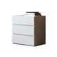 Contemporary Chest with Wooden Drawers Water Resistant Chest