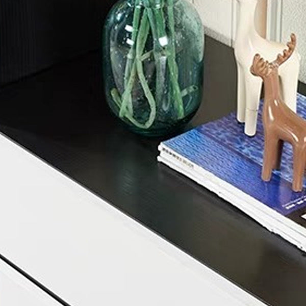 Contemporary Chest with Wooden Drawers Water Resistant Chest