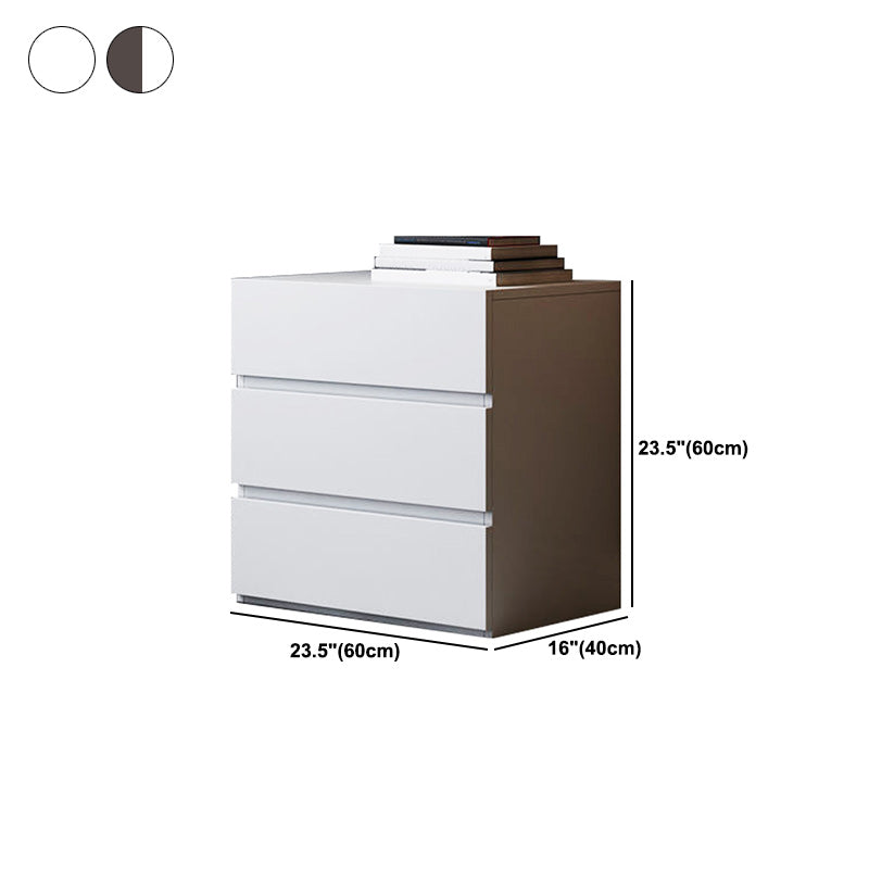 Contemporary Chest with Wooden Drawers Water Resistant Chest
