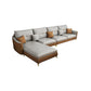 ARME SLOPED Sectional Sectional Modern 5 places en cuir en cuir