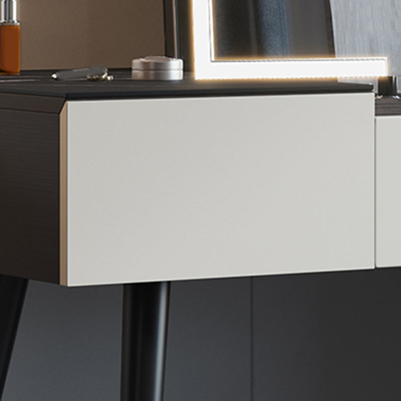 31.49" High Make-up Vanity Slate Vanity Set with Storage Drawers Clearhalo 'Bedroom Furniture' 'furn' 'furn_makeup_vanities' 'Furniture' 'Makeup Vanities' 'makeup_vanities' 6025736