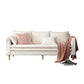 30.3" H 3-seater Square Arm Sofa with Pillows for Living Room