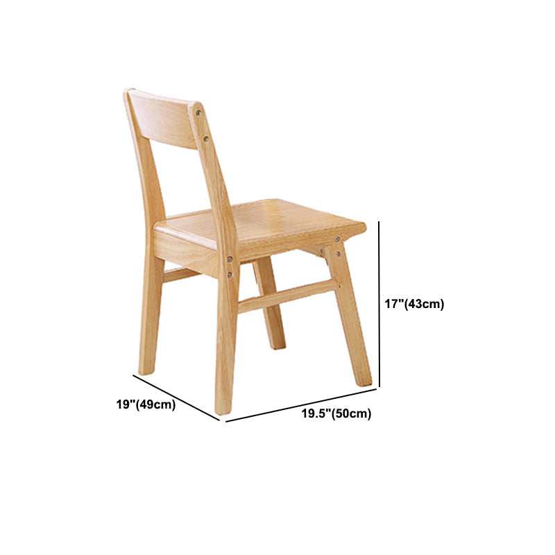 Tocador marrón set con espejo de 15.74 "mesas de tocador de madera de ancho con cajones