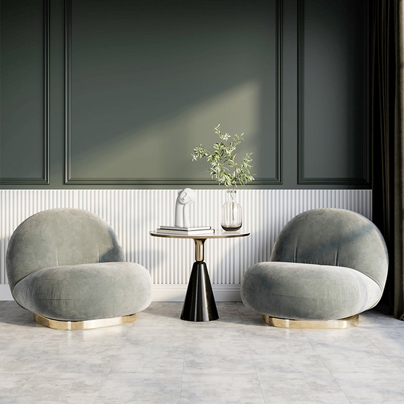 25.19 "Brede armloze stoel Swivel stoel met strakke rug voor woonkamer