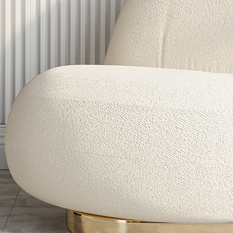 25.19 "Brede armloze stoel Swivel stoel met strakke rug voor woonkamer