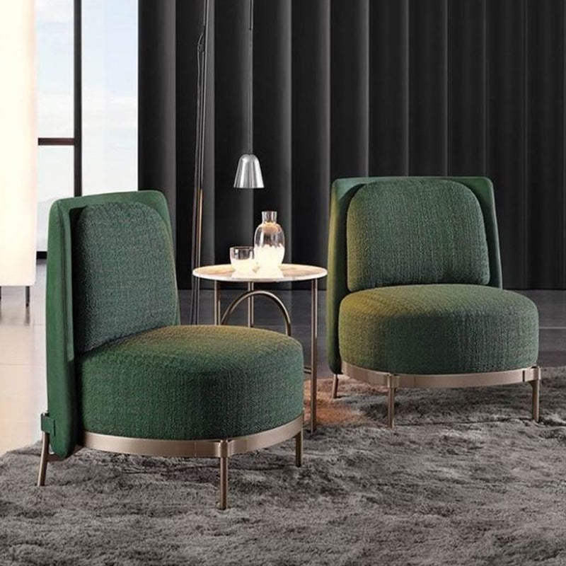 27,55 "brede armloze stoel stoel stoel met een vaste houten frame met basis vier poot