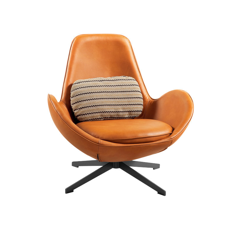 33.85 "Silla ancha de brazos acampanados acento con pierna de 4 estrellas