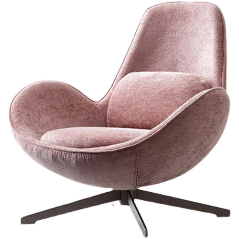 33.85 "Silla ancha de brazos acampanados acento con pierna de 4 estrellas