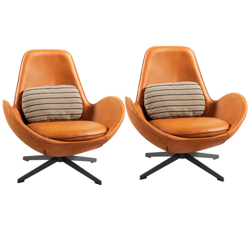 33.85 "Silla ancha de brazos acampanados acento con pierna de 4 estrellas