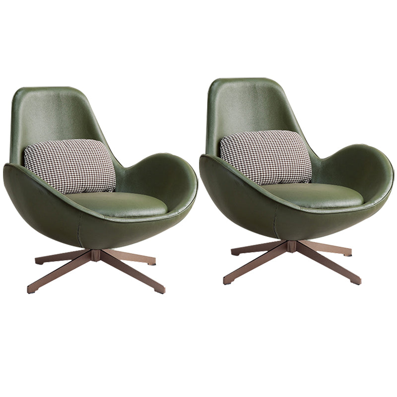 33.85 "Silla ancha de brazos acampanados acento con pierna de 4 estrellas