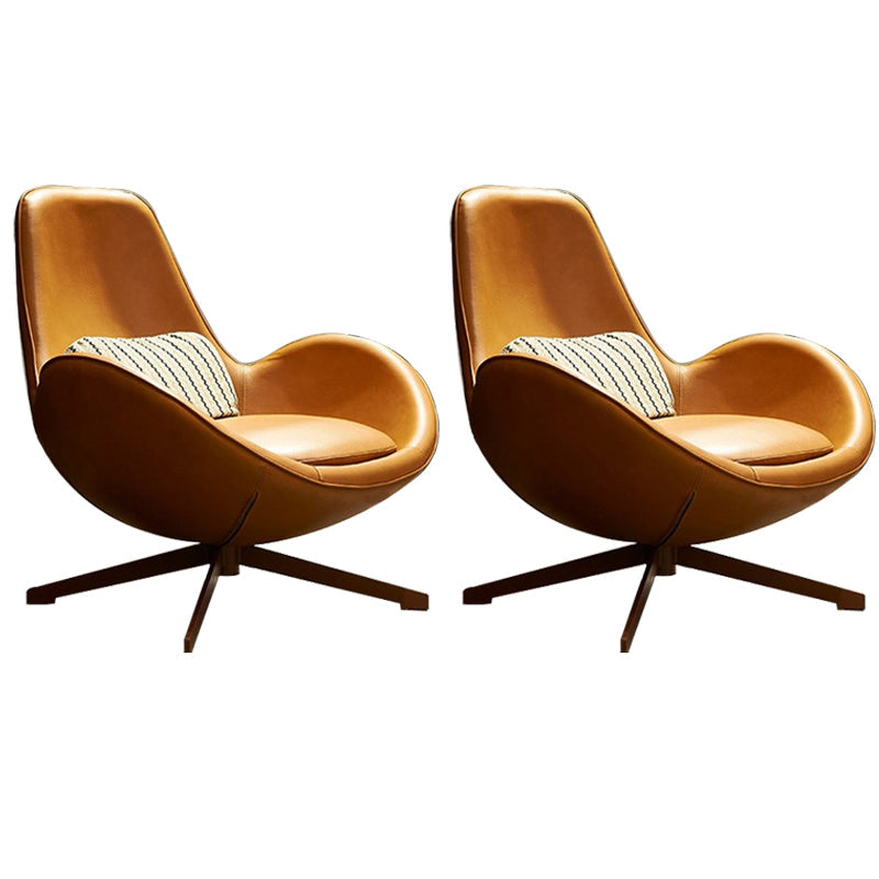 33.85 "Silla ancha de brazos acampanados acento con pierna de 4 estrellas