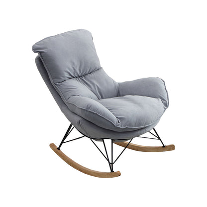 Polsterer Rockerstuhl Wohnzimmer Schaukelstuhl mit gepolstertem Sitz