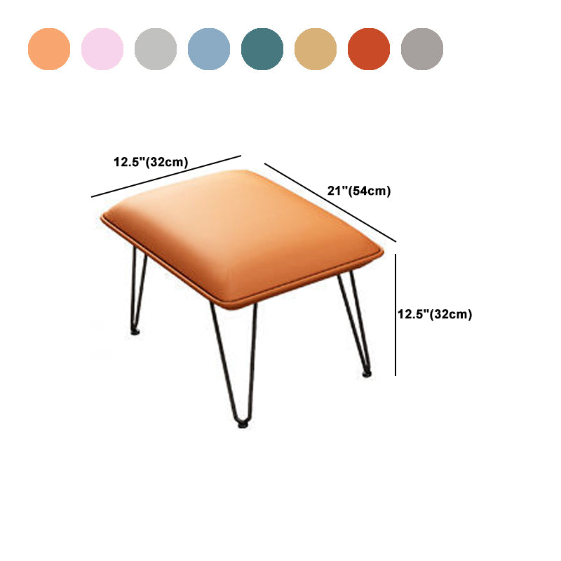 Modern Style Rocking Chair Upholstered Faux Leather Rocking Accent Chair Chair Clearhalo 'Chairs & Seating' 'furn' 'furn_rocking_chairs' 'Furniture' 'Living Room Furniture' 'Rocking Chairs' 'rocking_chairs' 6026905