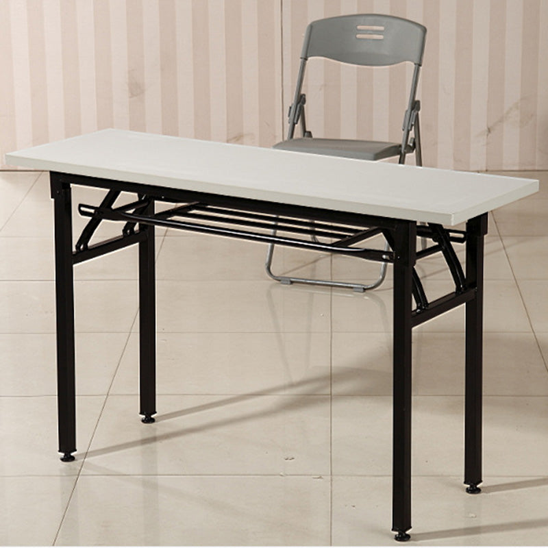 Bureau d'écriture en bois contemporain 30 "H Bureau pliant pour la maison et le bureau