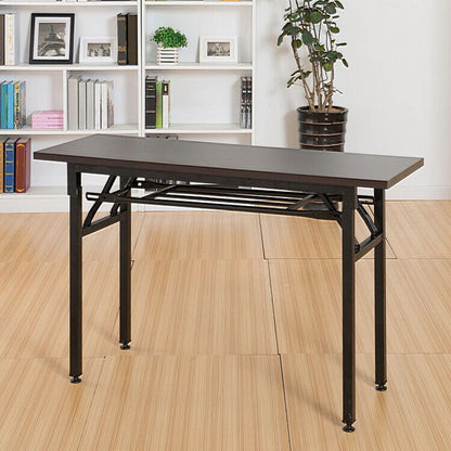 Bureau d'écriture en bois contemporain 30 "H Bureau pliant pour la maison et le bureau