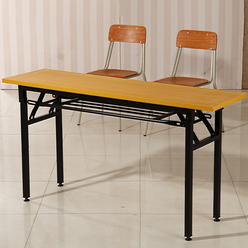 Bureau d'écriture en bois contemporain 30 "H Bureau pliant pour la maison et le bureau