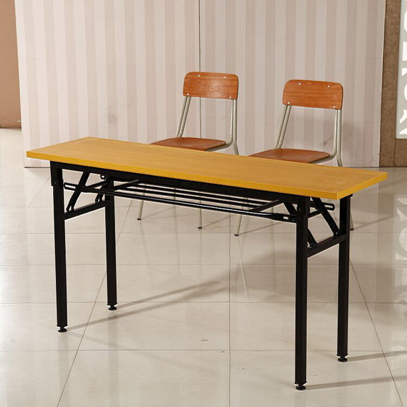 Bureau d'écriture en bois contemporain 30 "H Bureau pliant pour la maison et le bureau