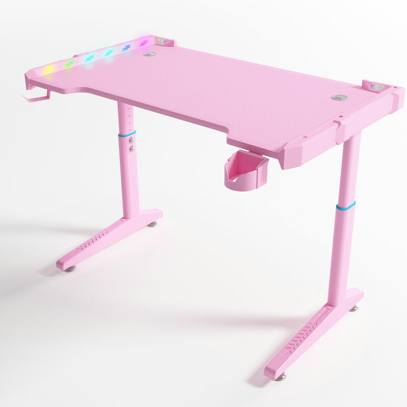 Escritorio de juegos contemporáneo para la oficina 23.6 "W x 28.7" H Desk rectangular