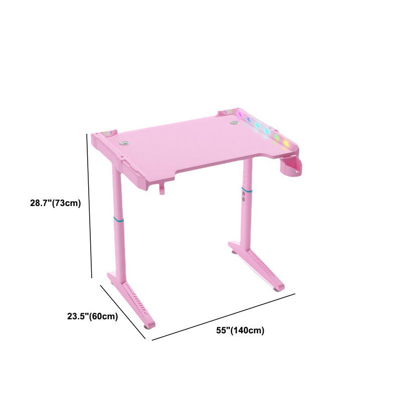 Escritorio de juegos contemporáneo para la oficina 23.6 "W x 28.7" H Desk rectangular