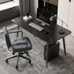 Contemporary Marble Desk for Office 30"H Rectangular Computer Desk