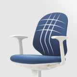 Silla de escritorio moderna silla de malla en la parte superior de la espalda silla de computadora con ruedas