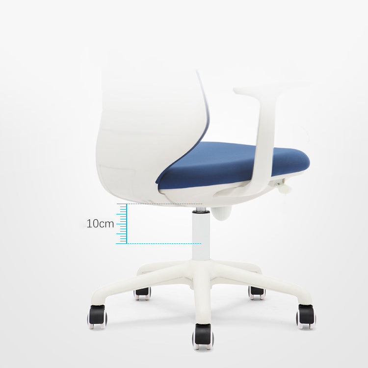 Moderne bureaustoel Mid-rug stoel Mesh Computerstoel met wielen