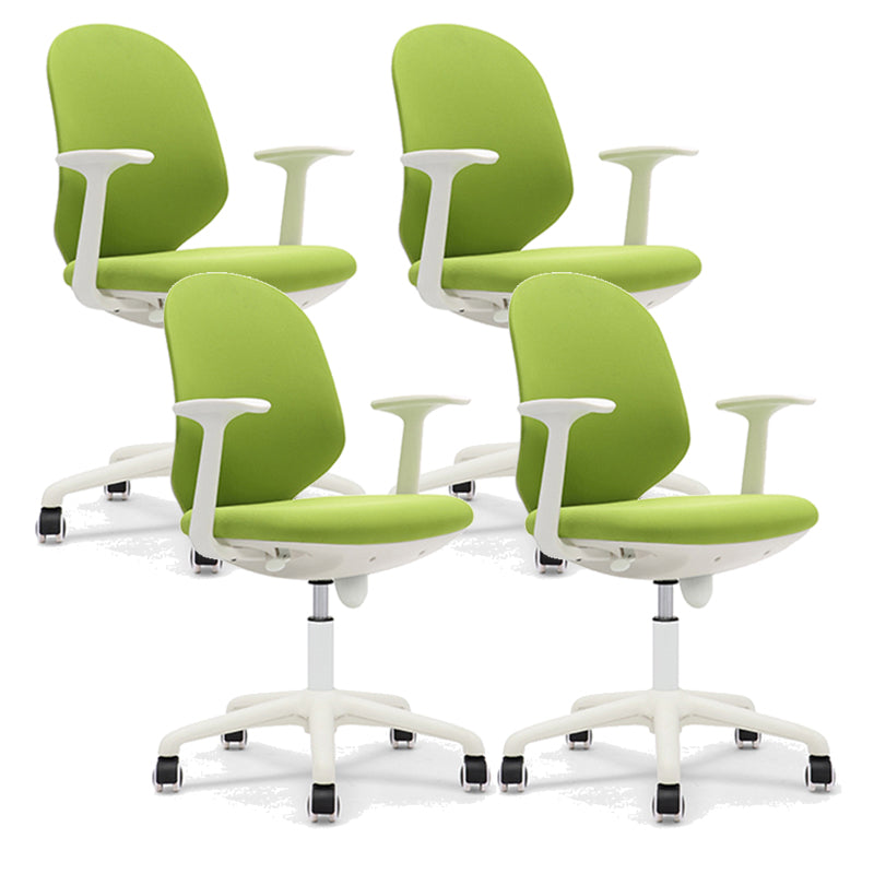 Moderner Schreibtischstuhl mittelschweren Stuhl Mesh Computerstuhl mit Rädern